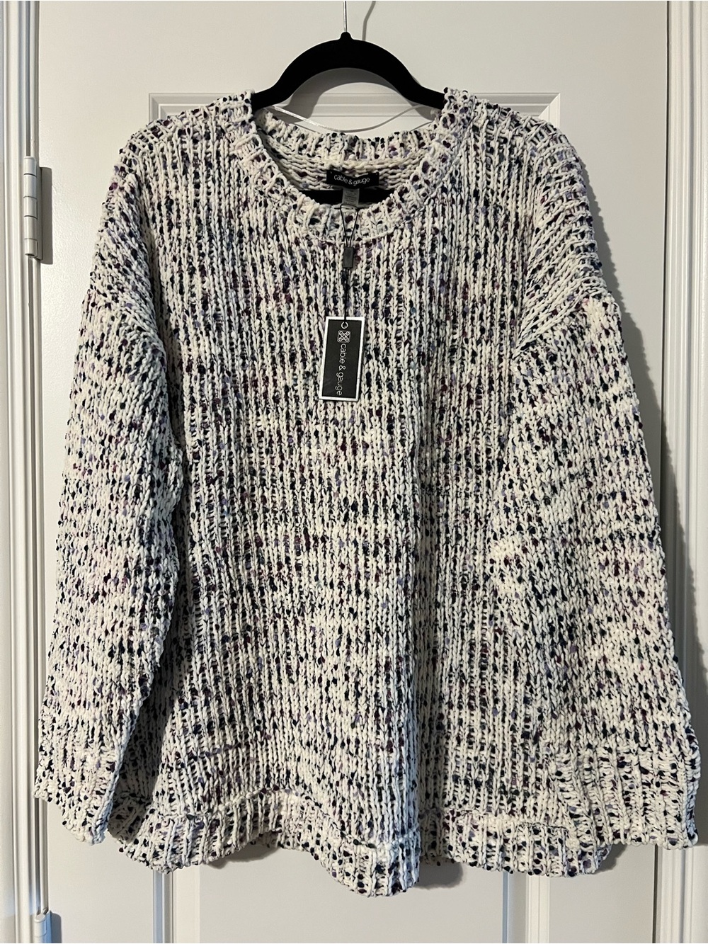 Speckled Crewneck Sweater